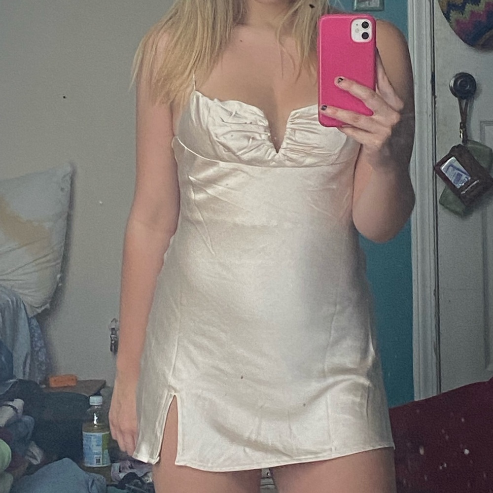 NWT Champagne Mini Dress